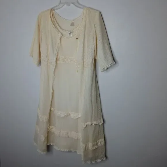 Vintage Saramae nightgown set - Picture 3 of 11